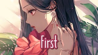 Nightcore  First RIELL  Lyrics [upl. by Aklam721]