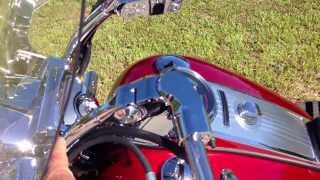 HeliBars Horizon Rebel 700 Multi Adjustable Handlebars on a 2013 Road King [upl. by Aiam]