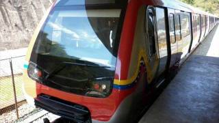 Inician operaciones nuevos trenes en línea 1 del Metro de Caracas sep 2011 [upl. by Acinyt]