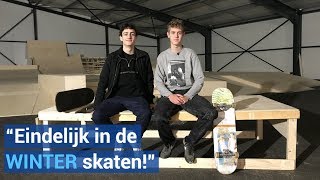 Deze skaters bouwen hun eigen skatepark [upl. by Seen]