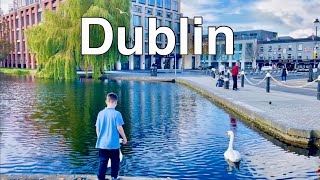 Dublin Ireland October 2024 4K Autumn Walk  Grand Canal Dublin Rathmines UHD City Walk [upl. by Ettennahs]