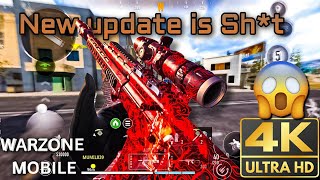 Warzone Mobile NEW UPDATE Better Than Ever  4K Ultra HD Gameplay [upl. by Murry]