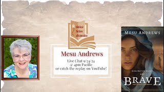 Biblical Fiction Aficionados LIVE w Mesu Andrews and Brave [upl. by Dewhirst]