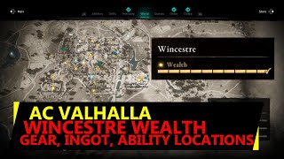 Wincestre Wealth AC Valhalla Locations  Gear Ingot amp Ability in Winchester [upl. by Blancha]