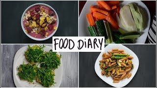 FOOD DIARY vegan  Was ich an einem Tag esse [upl. by Ddal676]