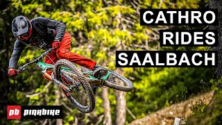 Ben Cathro Rides Saalbachs Best Bike Park Trails [upl. by Henghold60]