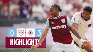 West Ham 03 Chelsea  Premier League Highlights [upl. by Odelet554]