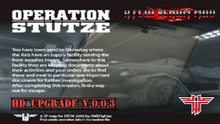 RTCW Operation Stutze  mod Textures  gameplay PC [upl. by Adlitam]