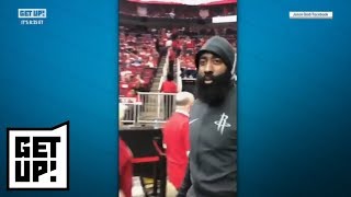 Dion Waiters and Jalen Rose react to James Harden slapping phone from heckling fan  Get Up  ESPN [upl. by Landau262]