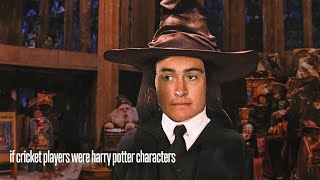 if cricket players were Harry Potter characters [upl. by Alimat]