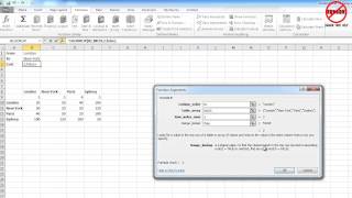 Excel Combining HLOOKUP and VLOOKUP [upl. by Esya]