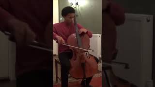 Here’s a clip from eight years ago of me playing Shostakovich’s Cello Concerto No 1 [upl. by Ellynn]