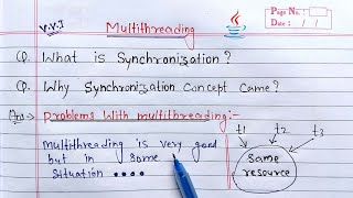 multithreading problems and solutions in java  synchronization in java [upl. by Merilyn866]