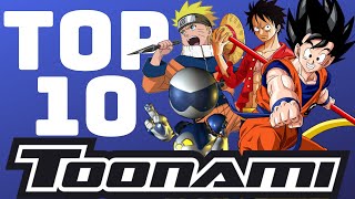 Top 10 Toonami Shows [upl. by Budge]