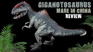 Giganotosaurus quotMade in Chinaquot Jurassic World ™ Spielfigur Alternative  Dinosaurier Review [upl. by Tamah988]