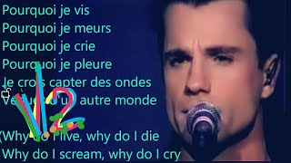 Bruno Pelletier  SOS dun terrien en détresse V2 1996 with lyrics [upl. by Lowry918]