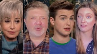 Young Sheldon Cast Reacts To Georges Death [upl. by Tippets386]