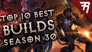 Top 10 Best Builds for Diablo 3 Season 30 All Classes Tier List 277 [upl. by Yelac]