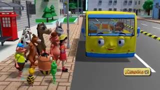 Wheels on the bus  Nursery rhymes  Baby songs  Kiddiestv [upl. by Casavant]