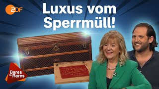 Reisekoffer von Louis Vuitton Glücksfund von der Straße bringt Tausende  Bares für Rares [upl. by Alton]