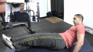 How to perform Lying Oblique Leg Raises [upl. by Ydna820]