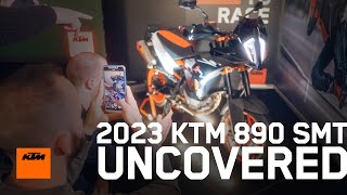 2023 KTM 890 SMT – Get all the details on the new longrange supermoto weapon  KTM [upl. by Alysa4]