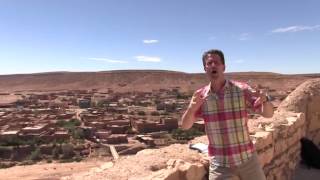 Rocking the Casbah atop Ait Benhaddou Morocco [upl. by Anialeh]