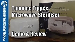 How to sterilize baby bottles  How to descale sterilizer  Tommee Tippee Electric Steam Steriliser [upl. by Scarito616]