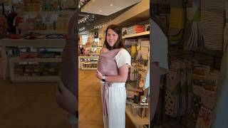 Solly Baby Wrap Tutorial🤰shortvideo shortsbaby babyproducts shorts thebabycubby [upl. by Ardnat]