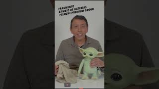 Cambio Baterias Grogu Fragmento Peluche Premium Mattel Baby Yoda star Wars en Español 4K [upl. by Jim830]