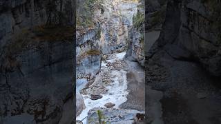 Maligne Canyon Jasper hike canada youtube shorts alberta asmr nature 4k relax canyon [upl. by Adaha]