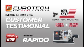 KelTecs Production Revolution How The Rapido Quadrupled P17 Firearm Output [upl. by Goines]