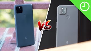 Pixel 5a vs Pixel 4a 5G The same phone [upl. by Anyel]