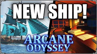 NEW SHIP  MORTARS  Arcane Odyssey [upl. by Ronald]