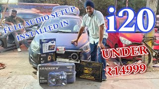 i20 Magna 2013 Mein Audio Upgrade Mein Kya Kya Hota Hai😱 Audio Upgrade From Best Shop In Delhi [upl. by Annehsat912]