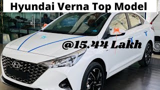 Detailed Review Of Hyundai Verna SX Automatic Diesel 2022 [upl. by Teece]