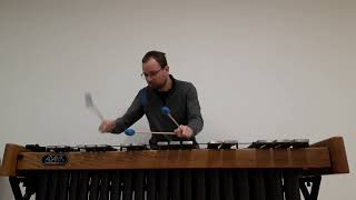 Vibraphone Solo Jazz Improvisation played by Christian Hoffe autumnleaves vibraphone [upl. by Ynahteb]