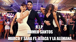 Romeo Santos  RIP  ATACA Y LA ALEMANA  MARCO Y SARA BACHATAVENGERS  BCN BACHATA CONGRESS 2022 [upl. by Anahpos]