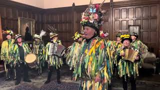 morris dancing in Irnham Hall with the Bourne Borderers [upl. by Meesaw]