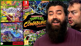 Playing EVERY TMNT Game Drove us INSANE [upl. by Goraud]