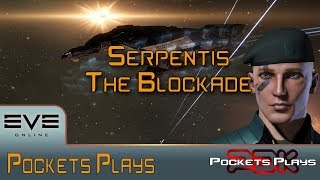 EVE online Running quotThe Blockadequot level 4 mission  Gila [upl. by Paolina412]