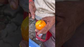 Amazing Orange Fruit Ice Cream in India shorts [upl. by Imak]