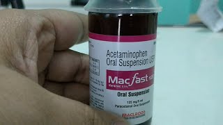 Acetaminophen oral suspension USP in hindi review [upl. by Colon716]