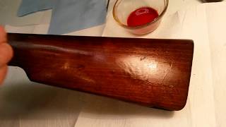 SB McWilliams Gun stock finishing 1 [upl. by Adama]