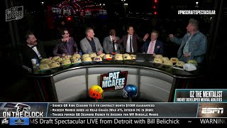 Oz the Mentalist DAZZLES the Pat McAfee Draft Spectacular 😱 [upl. by Ardnaet23]