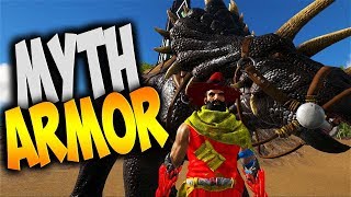 Ark Survival Evolved  Myth Armor amp First Tame Ark Foreworld Myth amp Annunaki Genesis Mods Part 3 [upl. by Aizirtap]