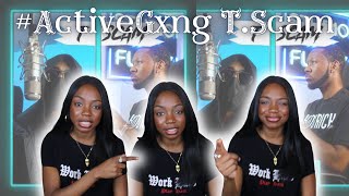 ActiveGxng TScam  Plugged In WFumez The Engineer  Pressplay  REACTION [upl. by Arondell]