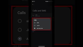 How to Change Call on SIM Card  Calling SIM ko Change kaise kare  shorts [upl. by Parik780]