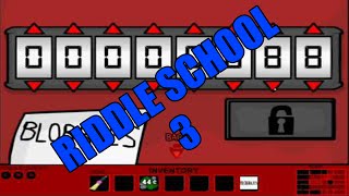 WHAT DOES BLOBBLES MEAN l Riddle School 3 wFacecam and Commentary [upl. by Ihcego]