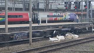 66784 Trundles Through Crewe With Pide [upl. by Aerdnad]